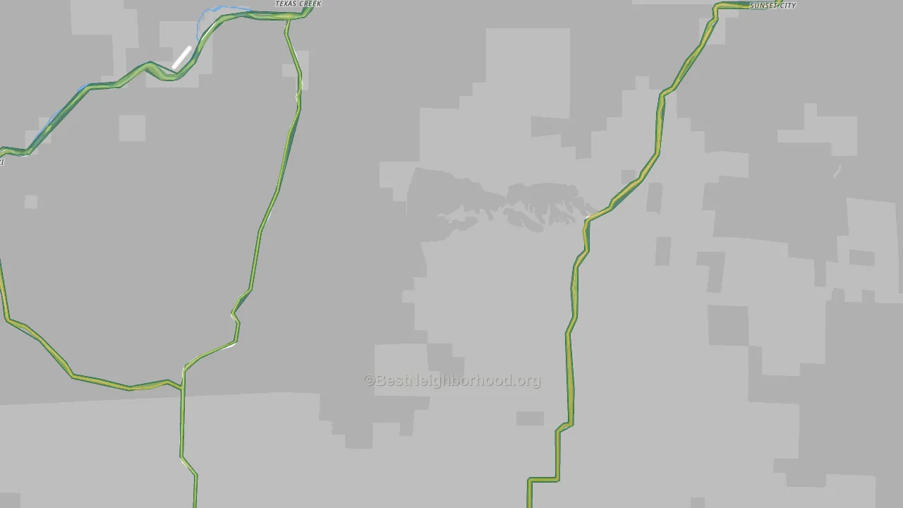 Cotopaxi, CO Map of Noise Levels in Cotopaxi