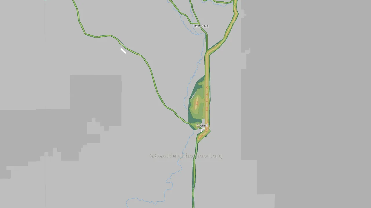 Council, ID Map of Noise Levels in Council