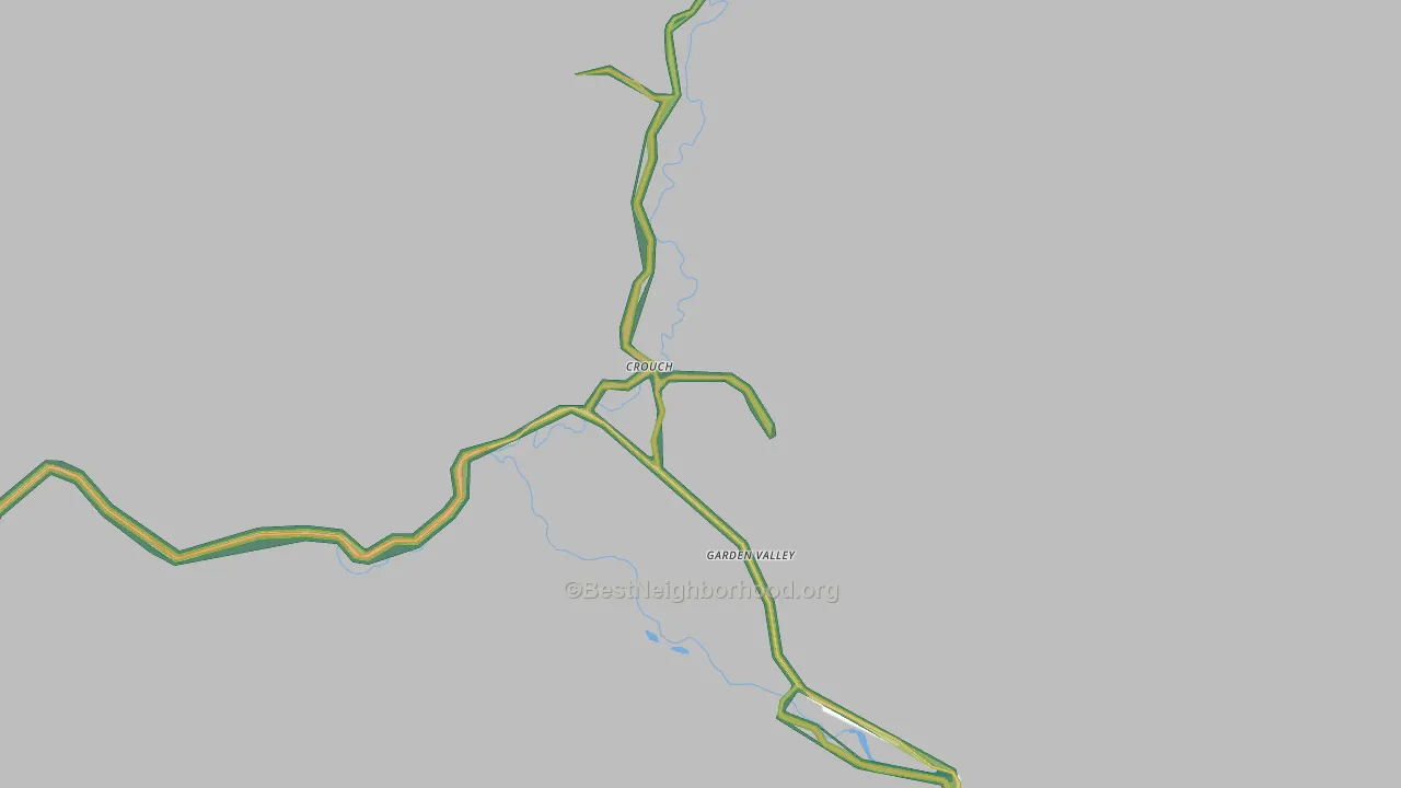 Crouch, ID Map of Noise Levels in Crouch