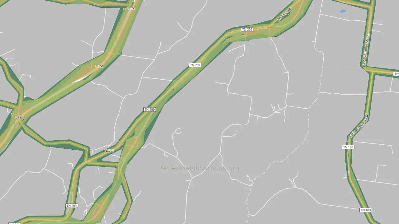 Curve, TN Map of Noise Levels in Curve