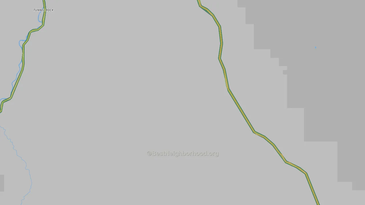 Custer County, ID Map of Noise Levels in Custer County
