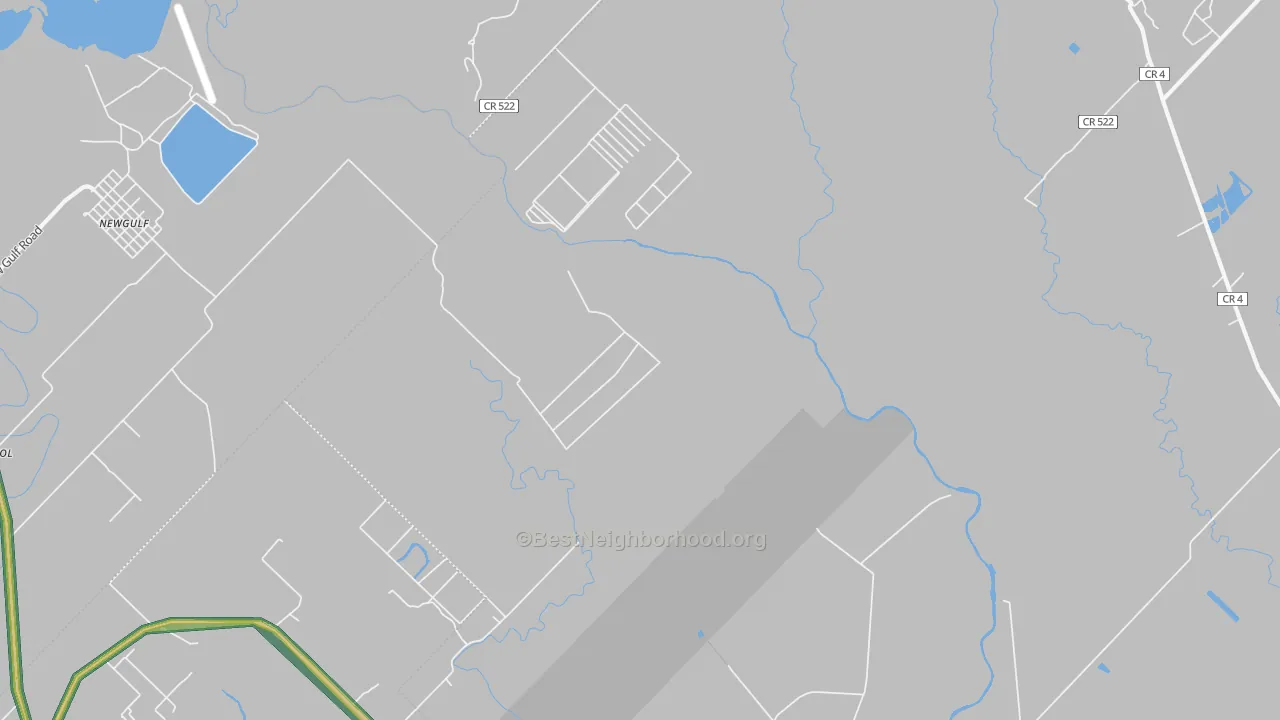 Danciger, TX Map of Noise Levels in Danciger