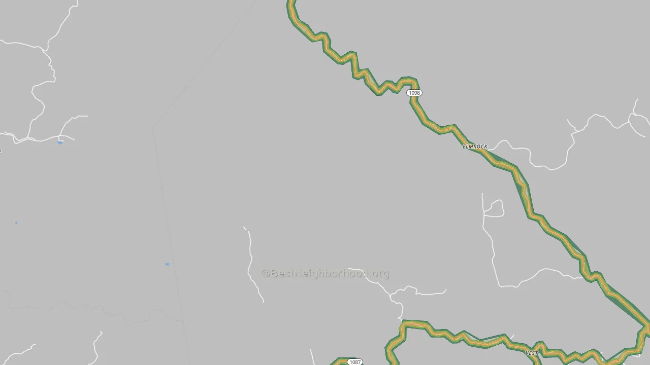 Decoy, KY Map of Noise Levels in Decoy