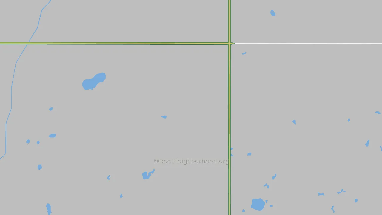 Denhoff, ND Map of Noise Levels in Denhoff