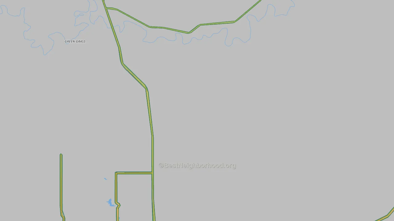 Dewey County, SD Map of Noise Levels in Dewey County