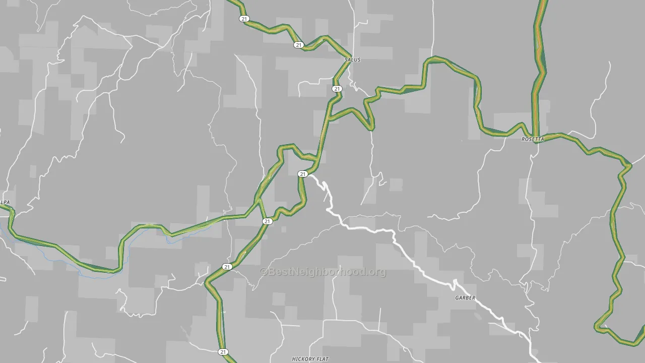 Dillen, AR Map of Noise Levels in Dillen