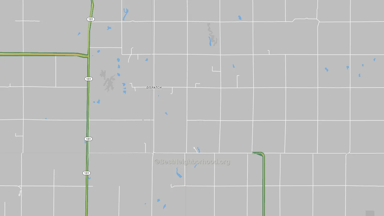 Dispatch, KS Map of Noise Levels in Dispatch
