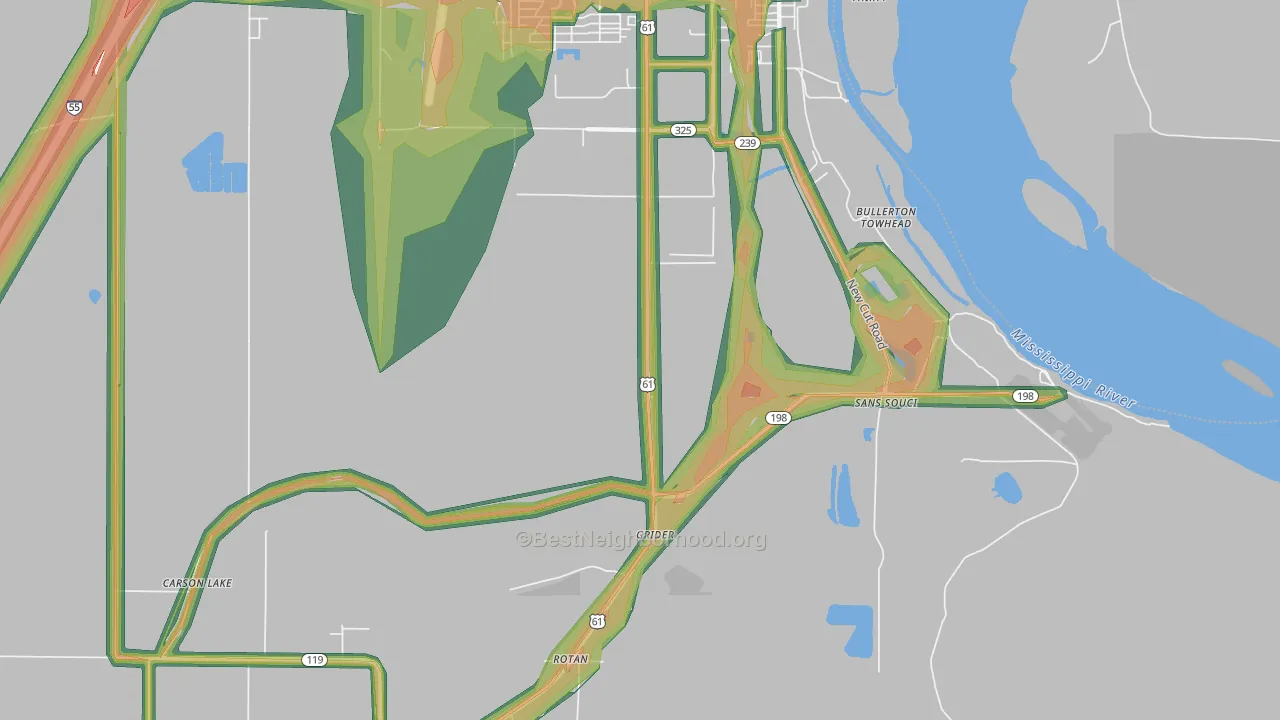 Driver, AR Map of Noise Levels in Driver