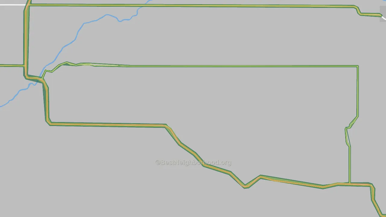 Drummond, ID Map of Noise Levels in Drummond