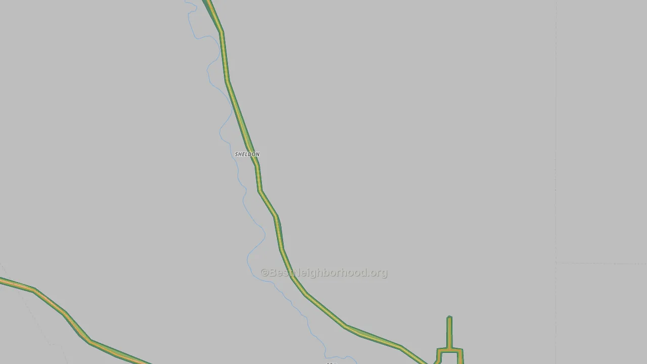 Duncan, AZ Map of Noise Levels in Duncan