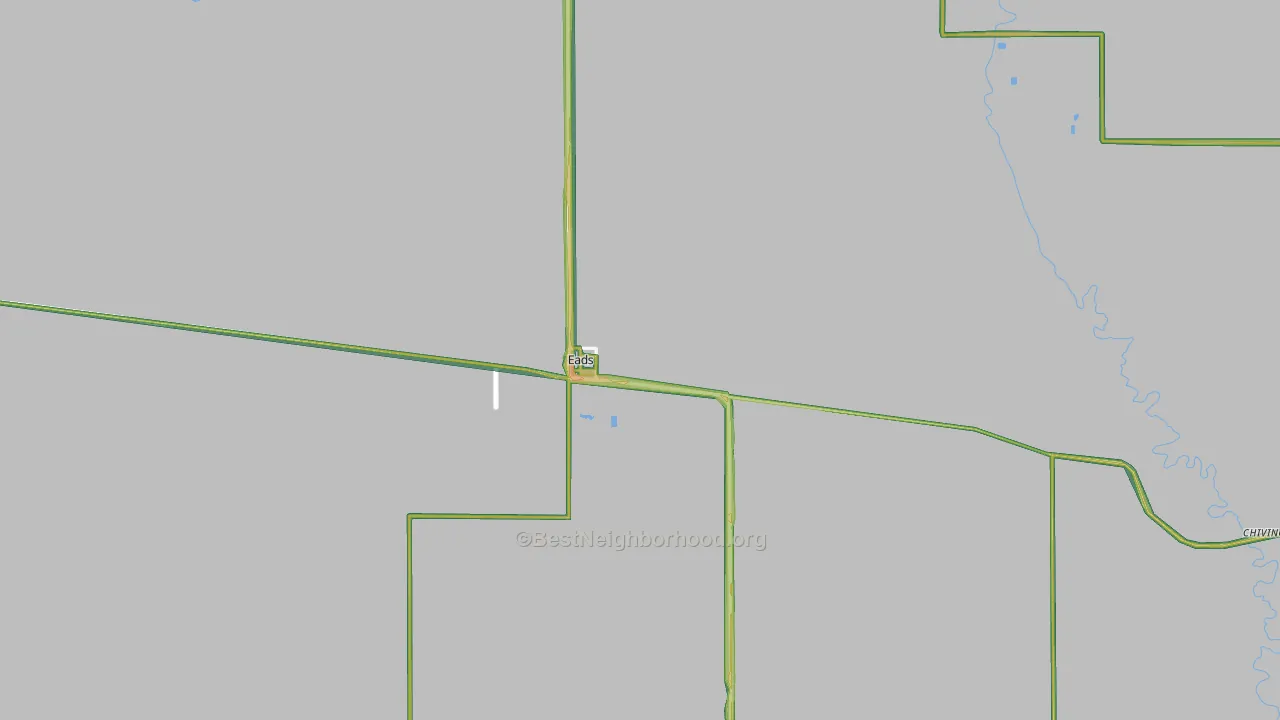 Eads, CO Map of Noise Levels in Eads