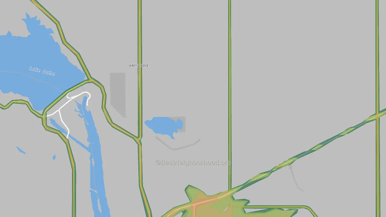 Eakin, SD Map of Noise Levels in Eakin