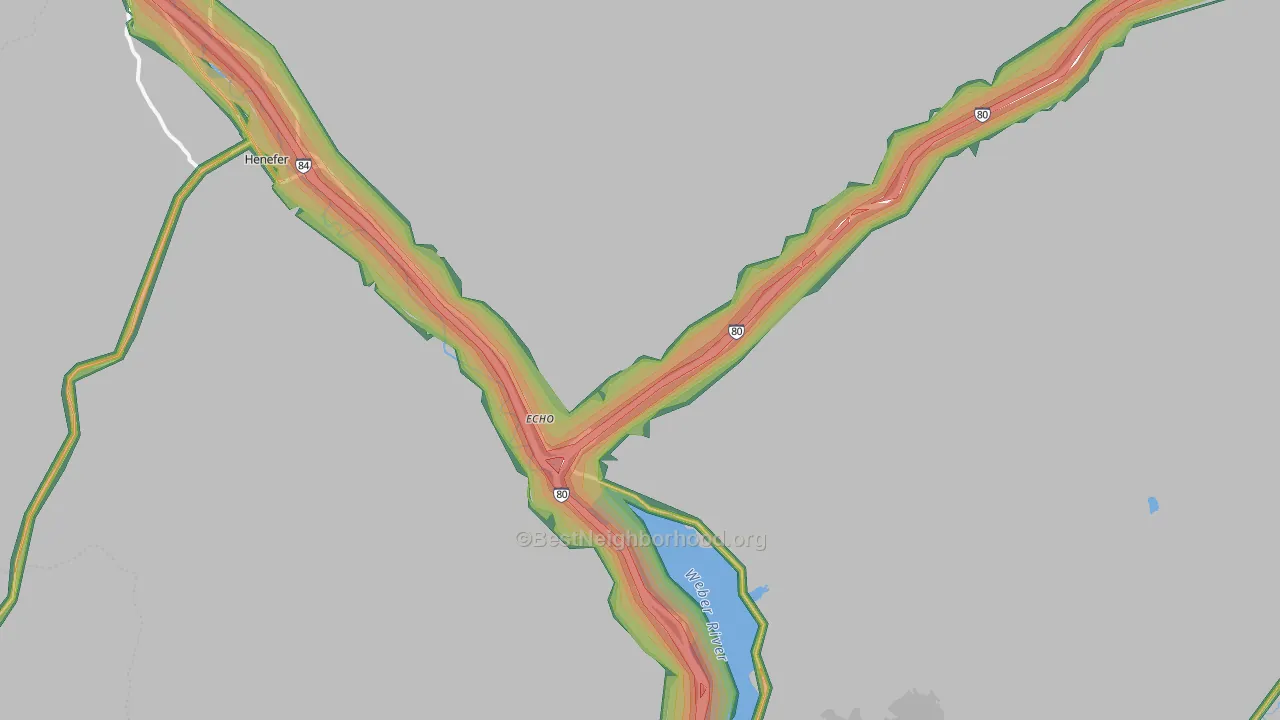 Echo, UT Map of Noise Levels in Echo