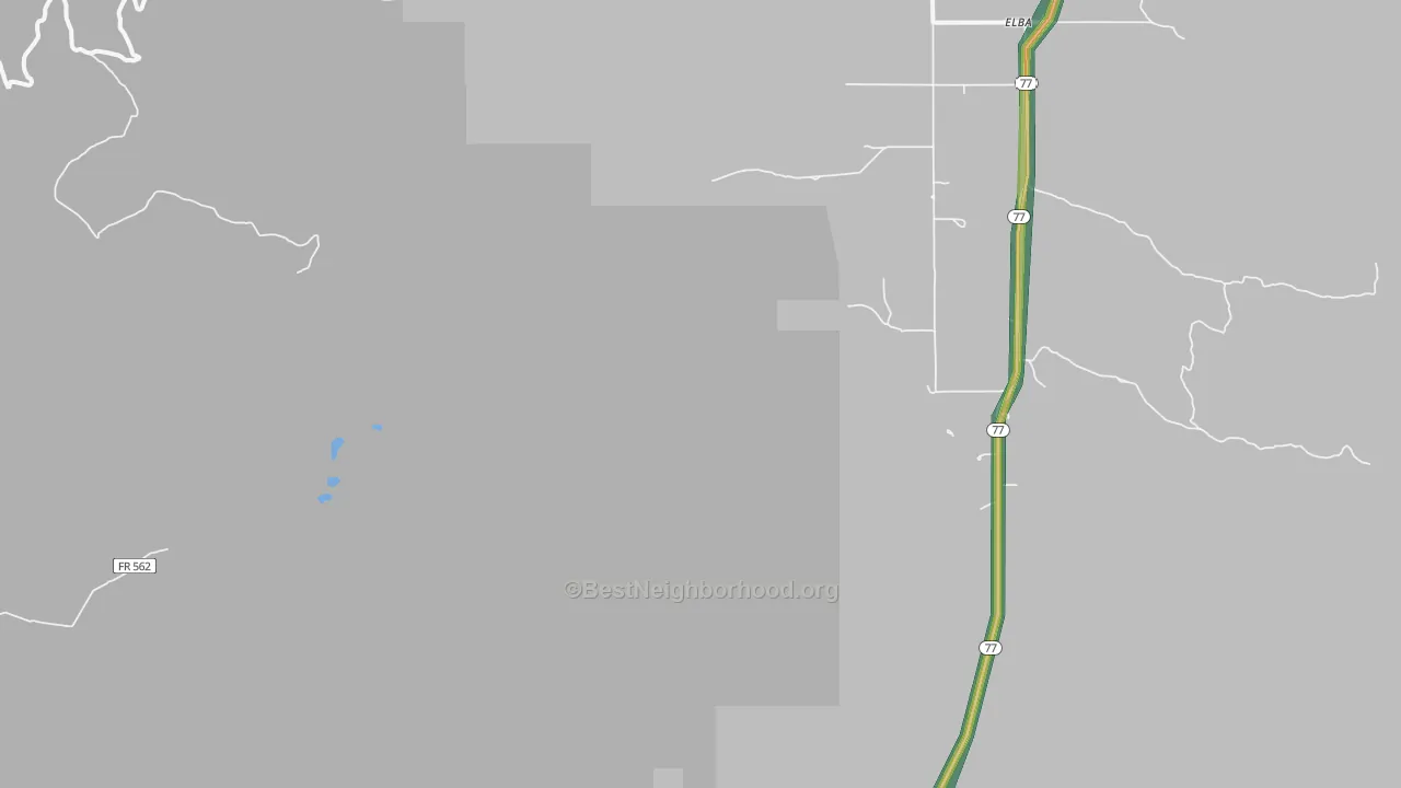 Elba, ID Map of Noise Levels in Elba