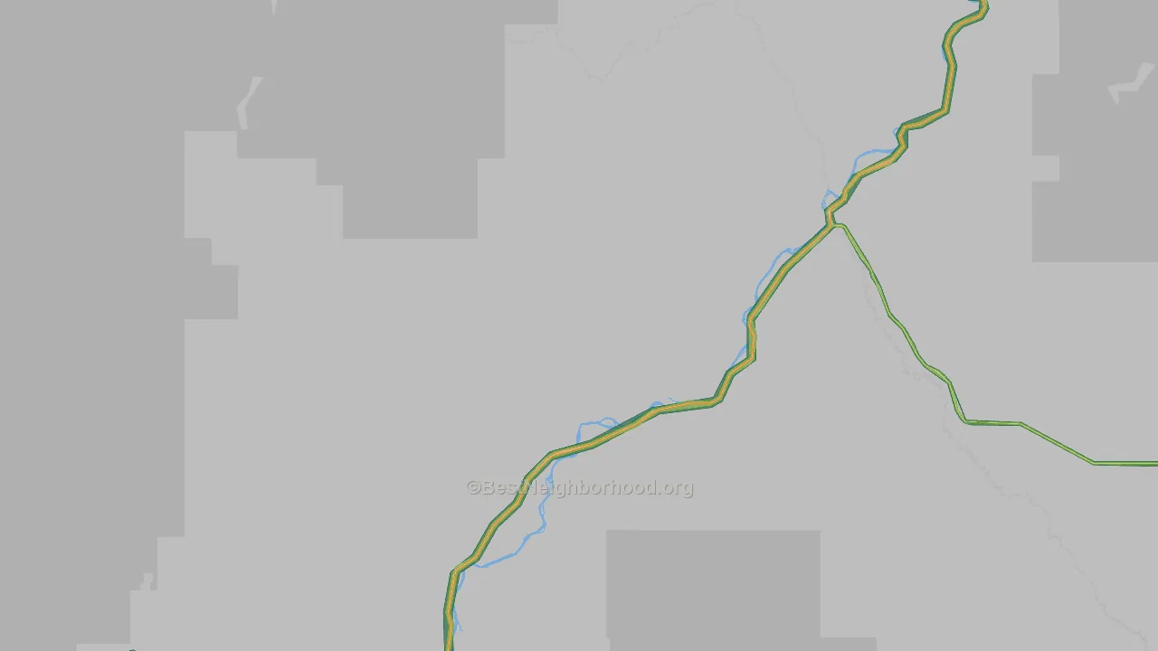 Ellis, ID Map of Noise Levels in Ellis