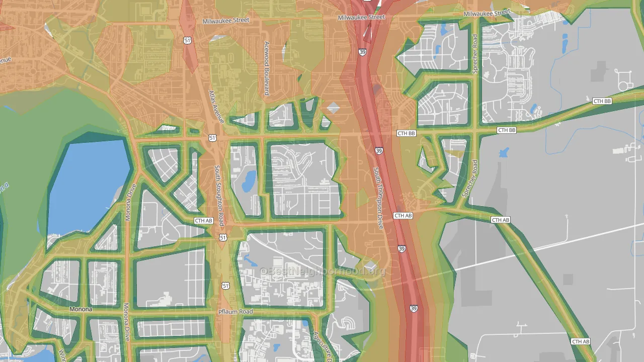 Elvehjem, Madison, WI Map of Noise Levels in Elvehjem