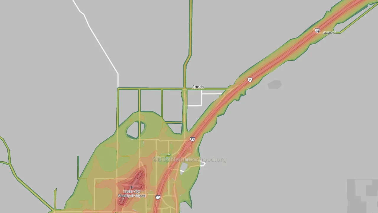 Enoch, UT Map of Noise Levels in Enoch