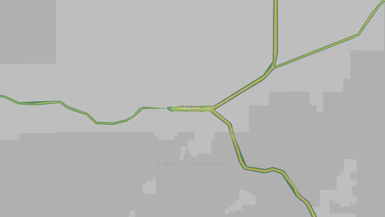 Enterprise, UT Map of Noise Levels in Enterprise