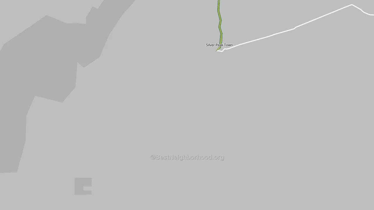 Esmeralda County, NV Map of Noise Levels in Esmeralda County