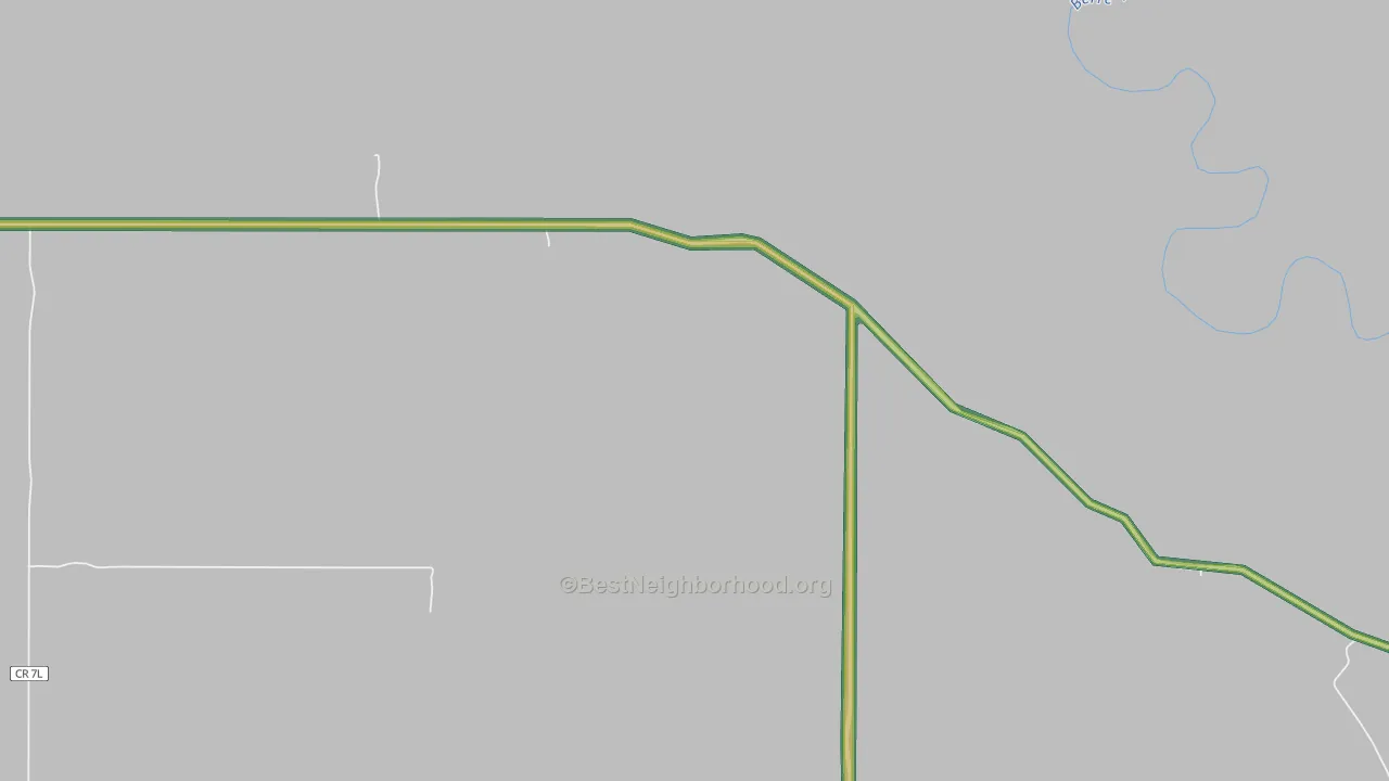 Fairpoint, SD Map of Noise Levels in Fairpoint