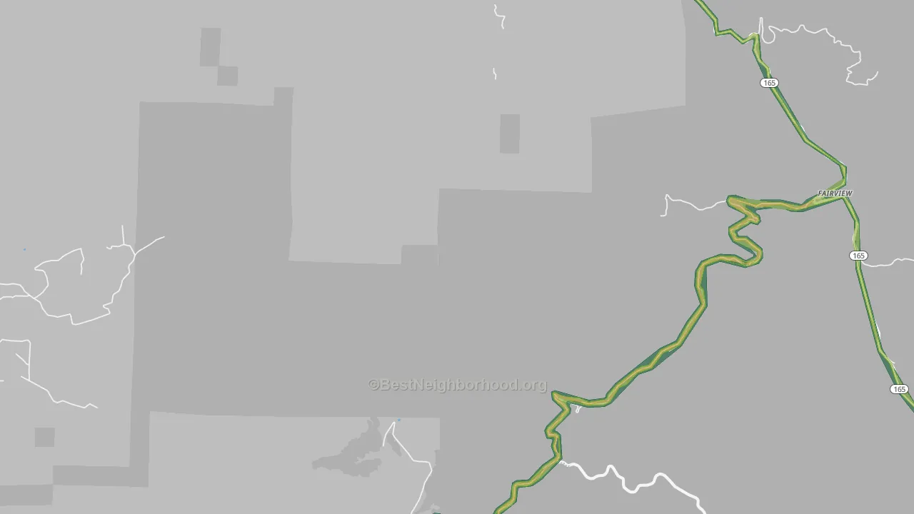 Fairview, CO Map of Noise Levels in Fairview