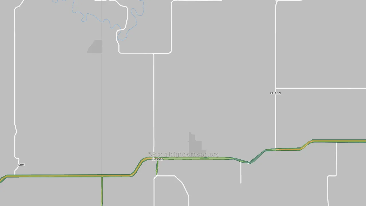 Flasher, ND Map of Noise Levels in Flasher