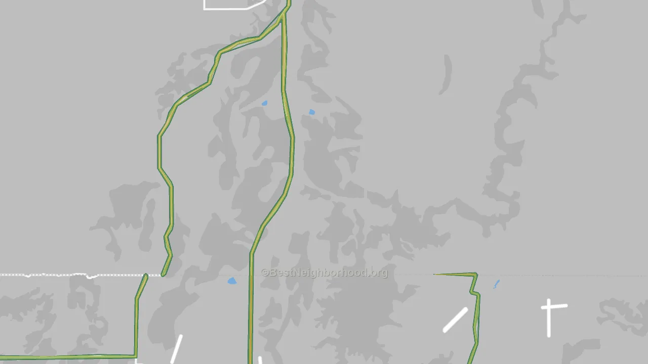 Fondis, CO Map of Noise Levels in Fondis