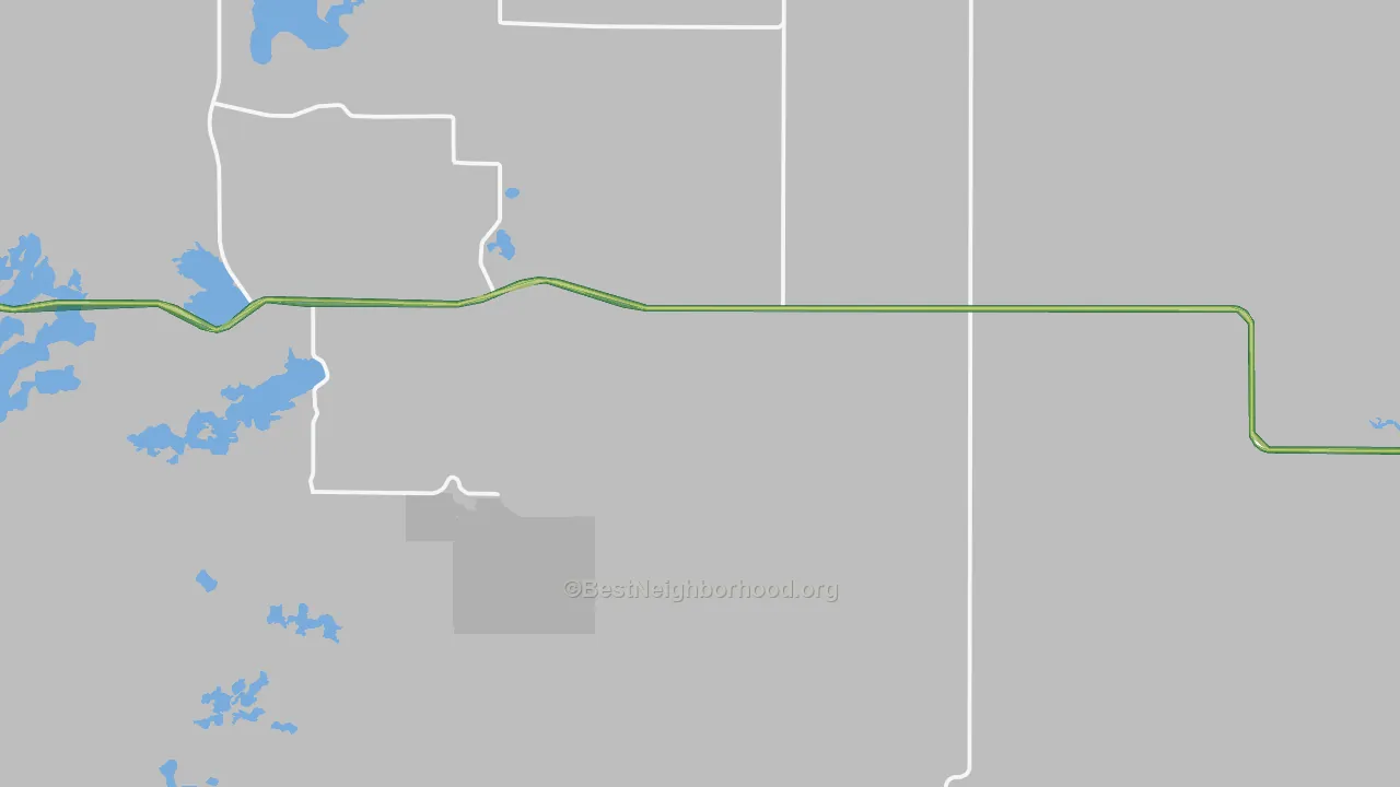 Forbes, ND Map of Noise Levels in Forbes