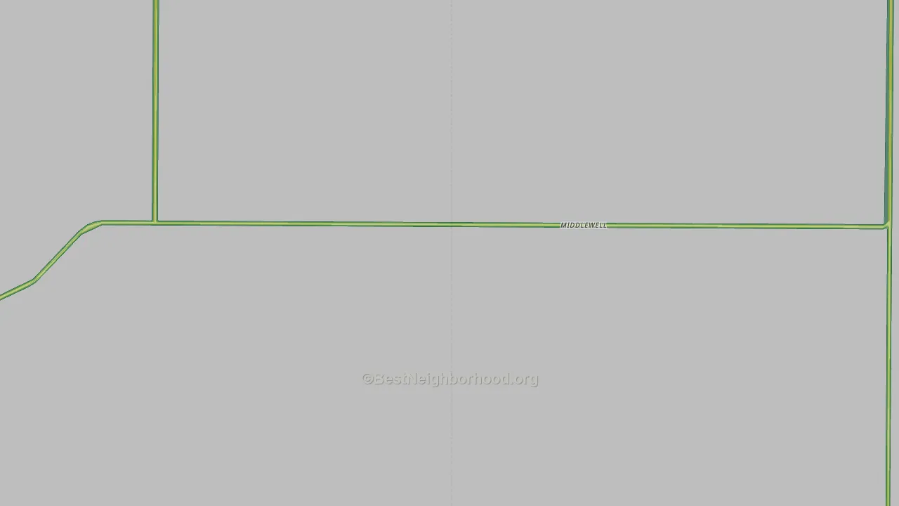 Four Way, TX Map of Noise Levels in Four Way
