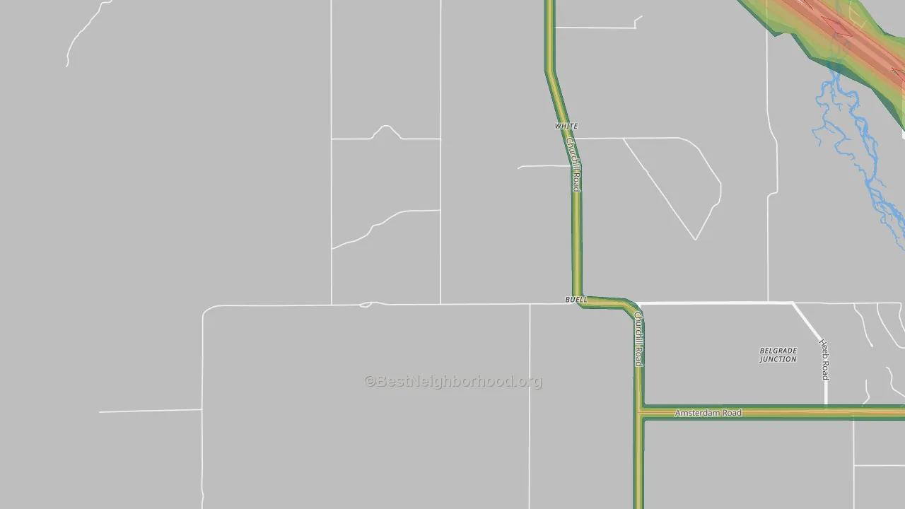 Francis, MT Map of Noise Levels in Francis