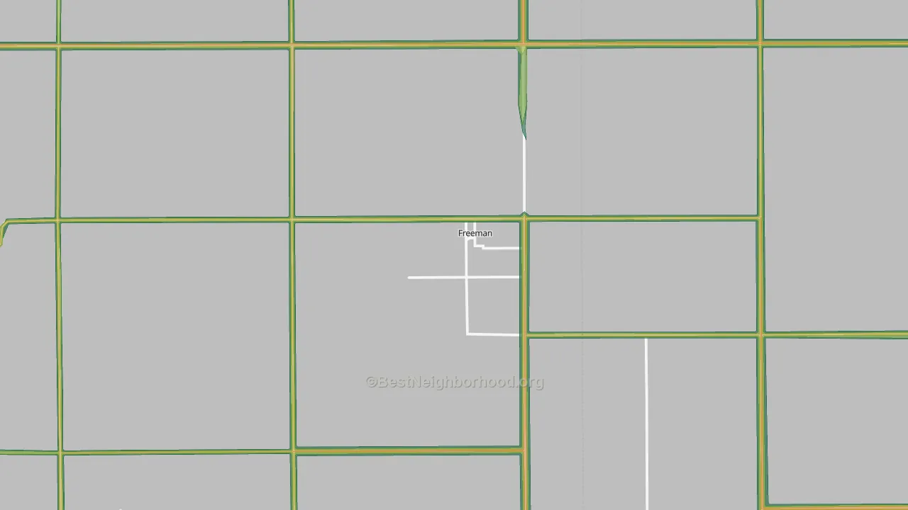 Freeman, SD Map of Noise Levels in Freeman