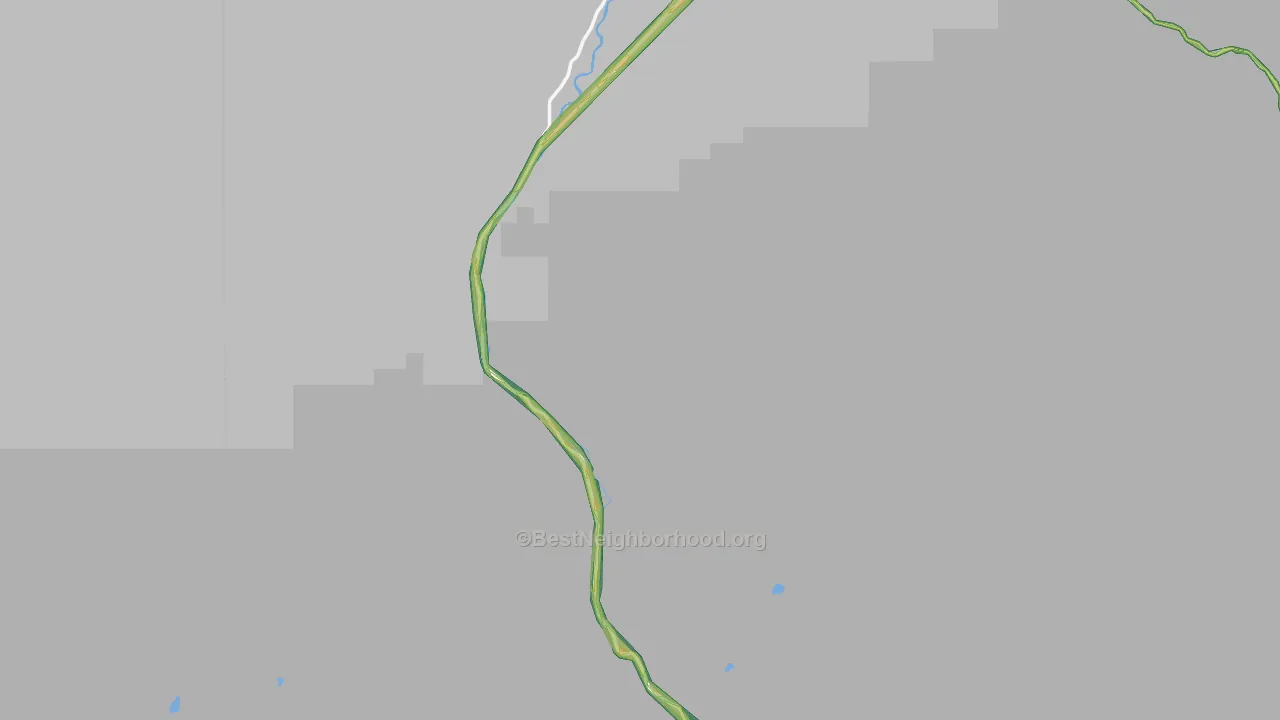 Gallatin Gateway, MT Map of Noise Levels in Gallatin Gateway