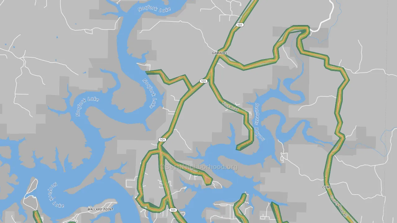 Gamaliel, AR Map of Noise Levels in Gamaliel