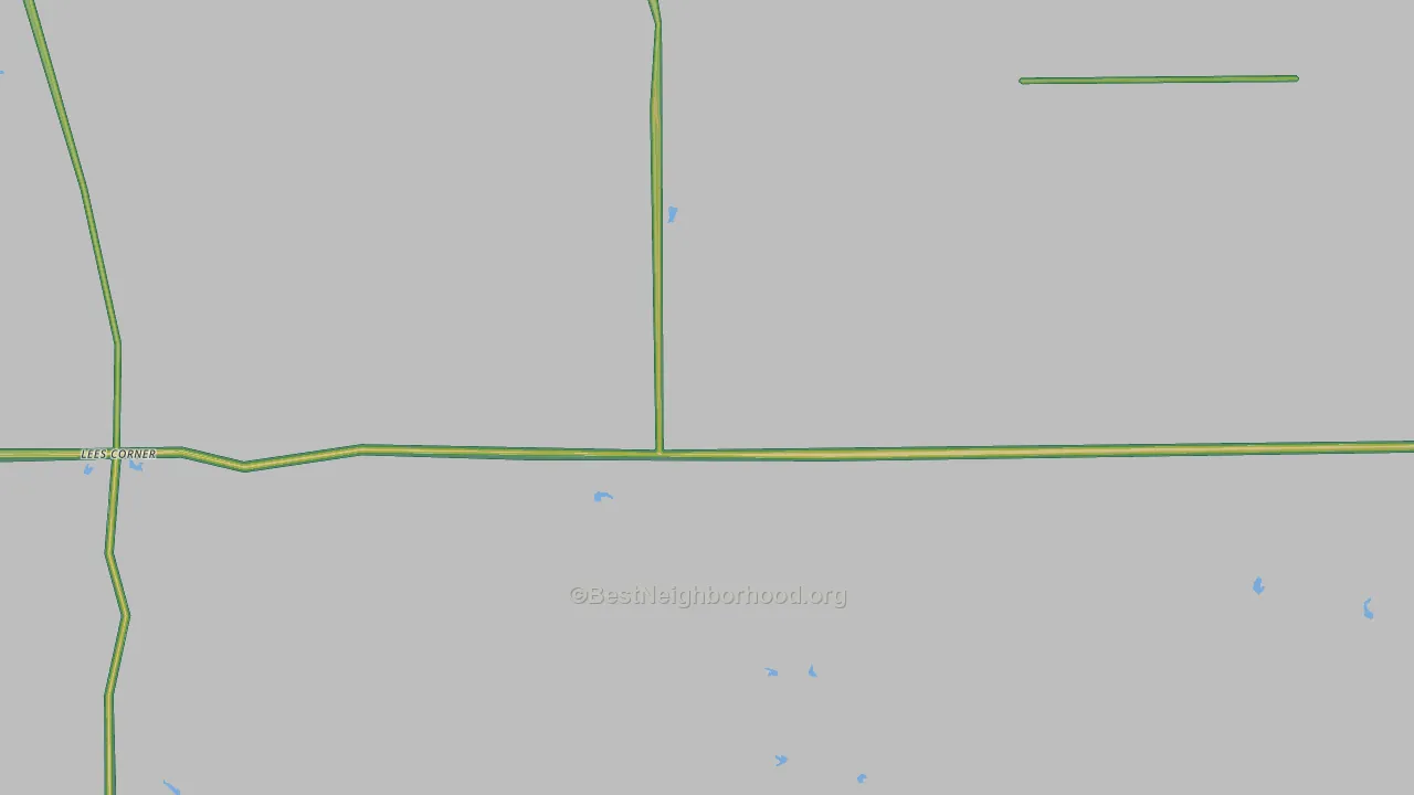 Gann Valley, SD Map of Noise Levels in Gann Valley