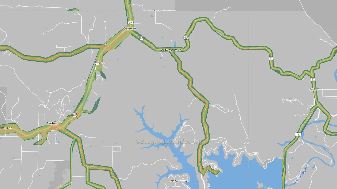 Gateway, AR Map of Noise Levels in Gateway