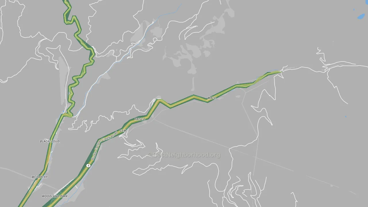 Gem, ID Map of Noise Levels in Gem
