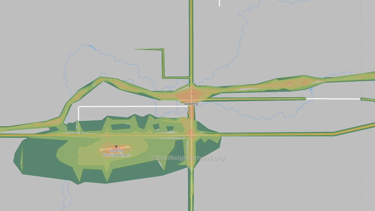 Gooding, ID Map of Noise Levels in Gooding