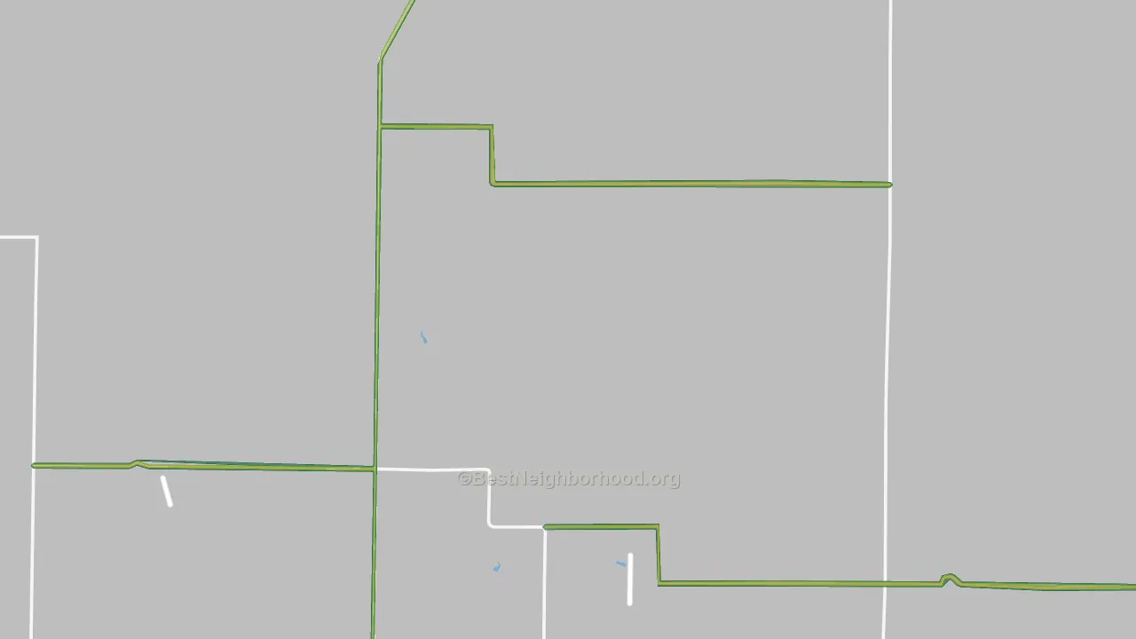 Gove, KS Map of Noise Levels in Gove