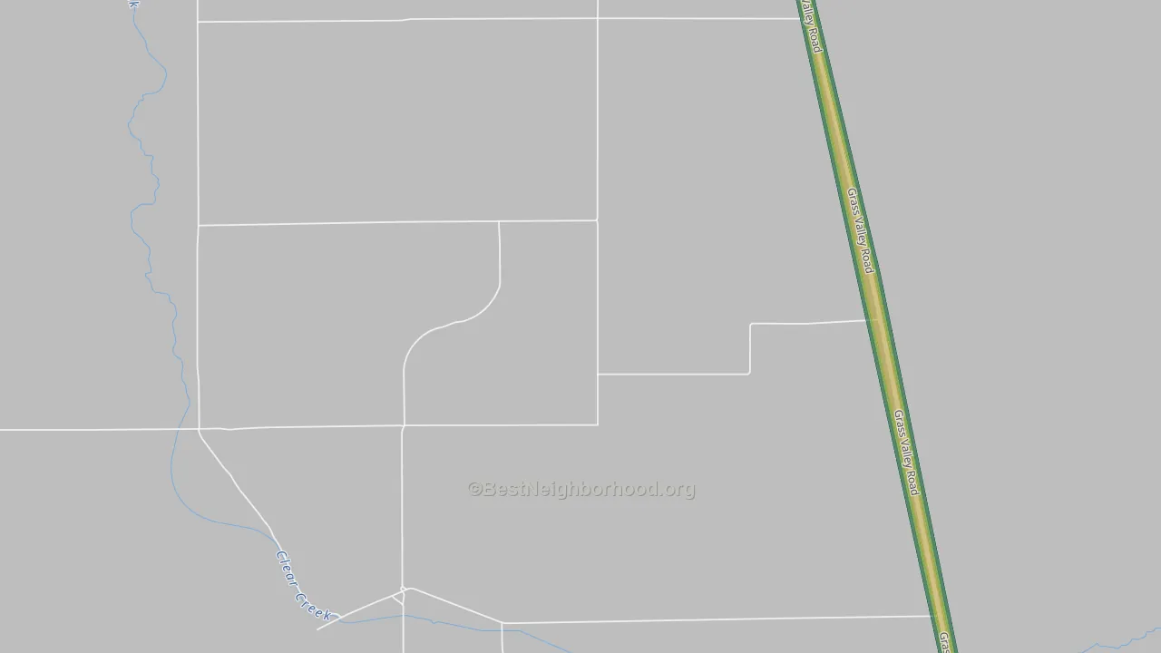 Grass Valley, NV Map of Noise Levels in Grass Valley