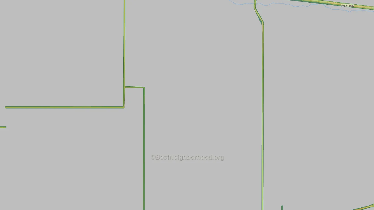 Gray County, KS Map of Noise Levels in Gray County