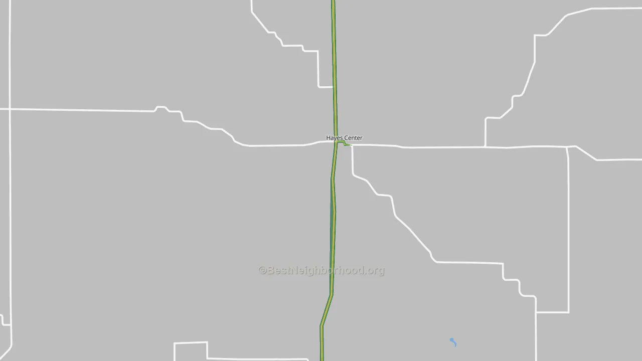 Hamlet, NE Map of Noise Levels in Hamlet