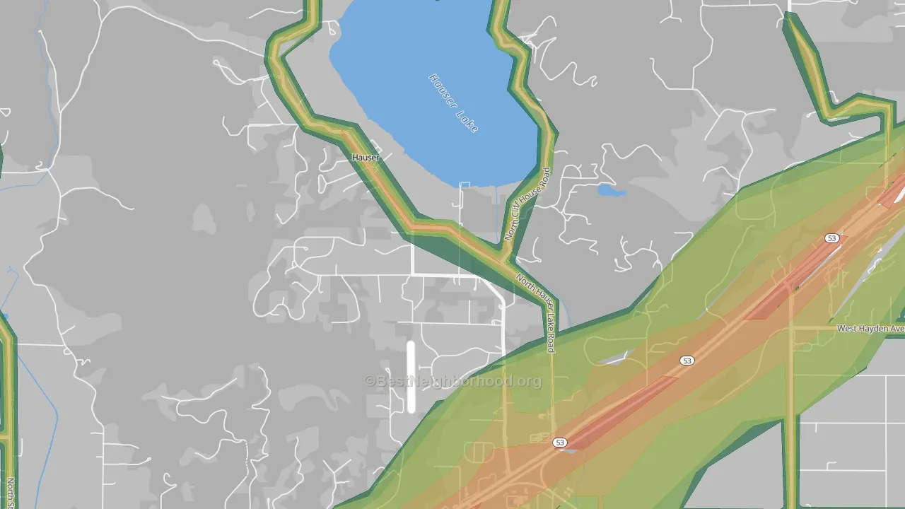 Hauser, ID Map of Noise Levels in Hauser