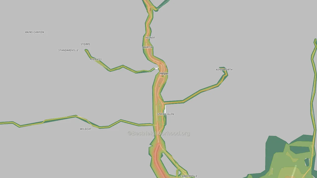 Helper, UT Map of Noise Levels in Helper