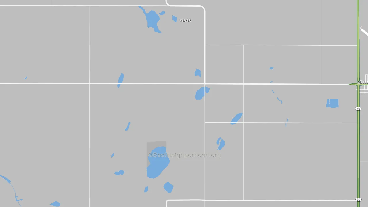 Hesper, ND Map of Noise Levels in Hesper