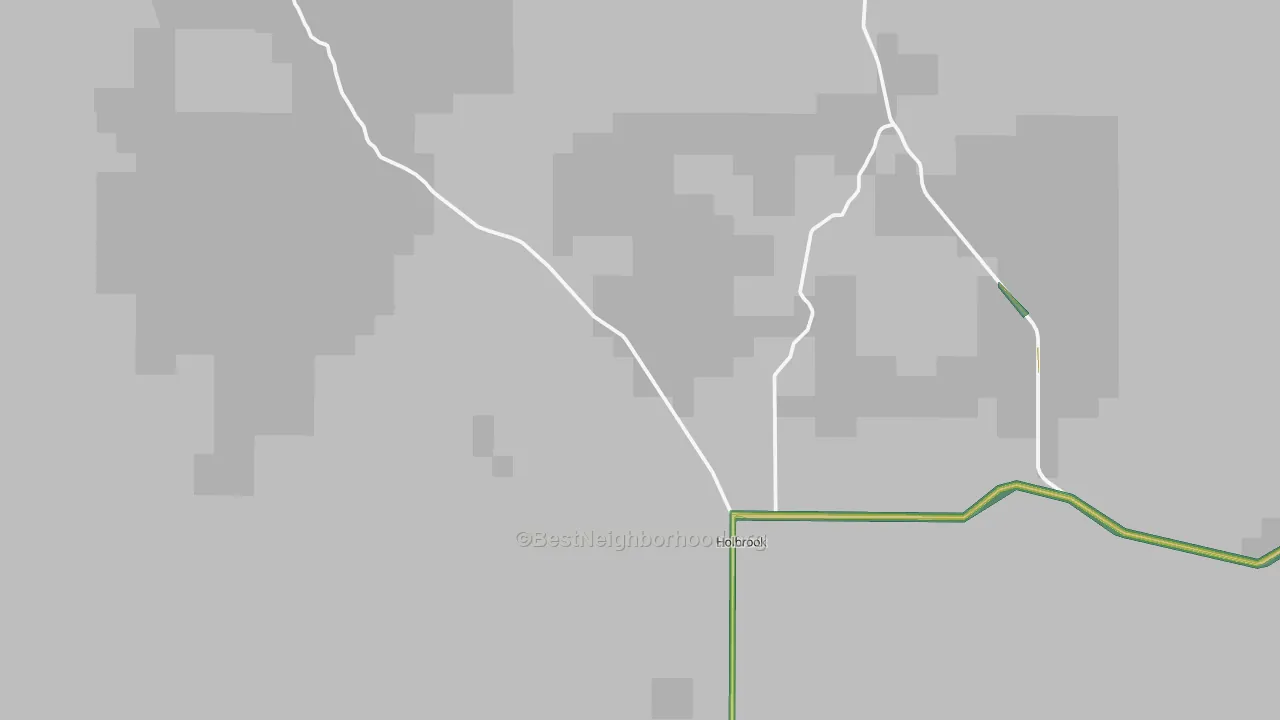 Holbrook, ID Map of Noise Levels in Holbrook
