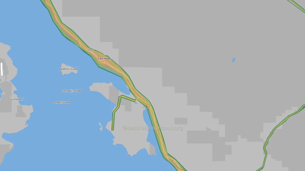 Hope, ID Map of Noise Levels in Hope