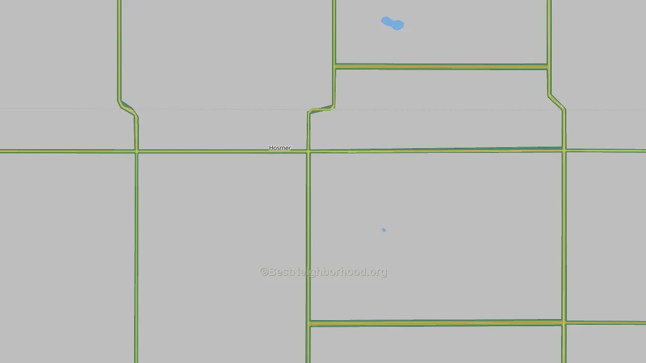 Hosmer, SD Map of Noise Levels in Hosmer