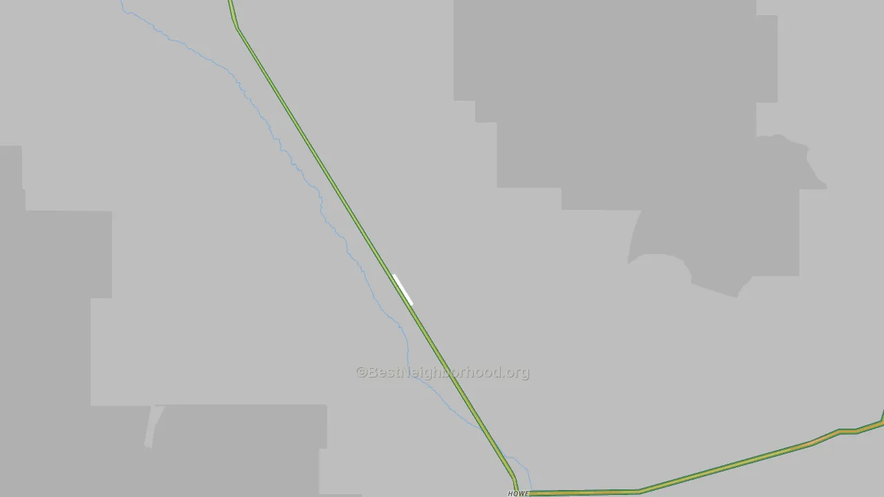 Howe, ID Map of Noise Levels in Howe
