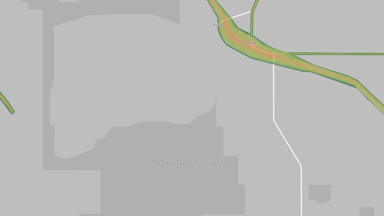 Igloo, SD Map of Noise Levels in Igloo