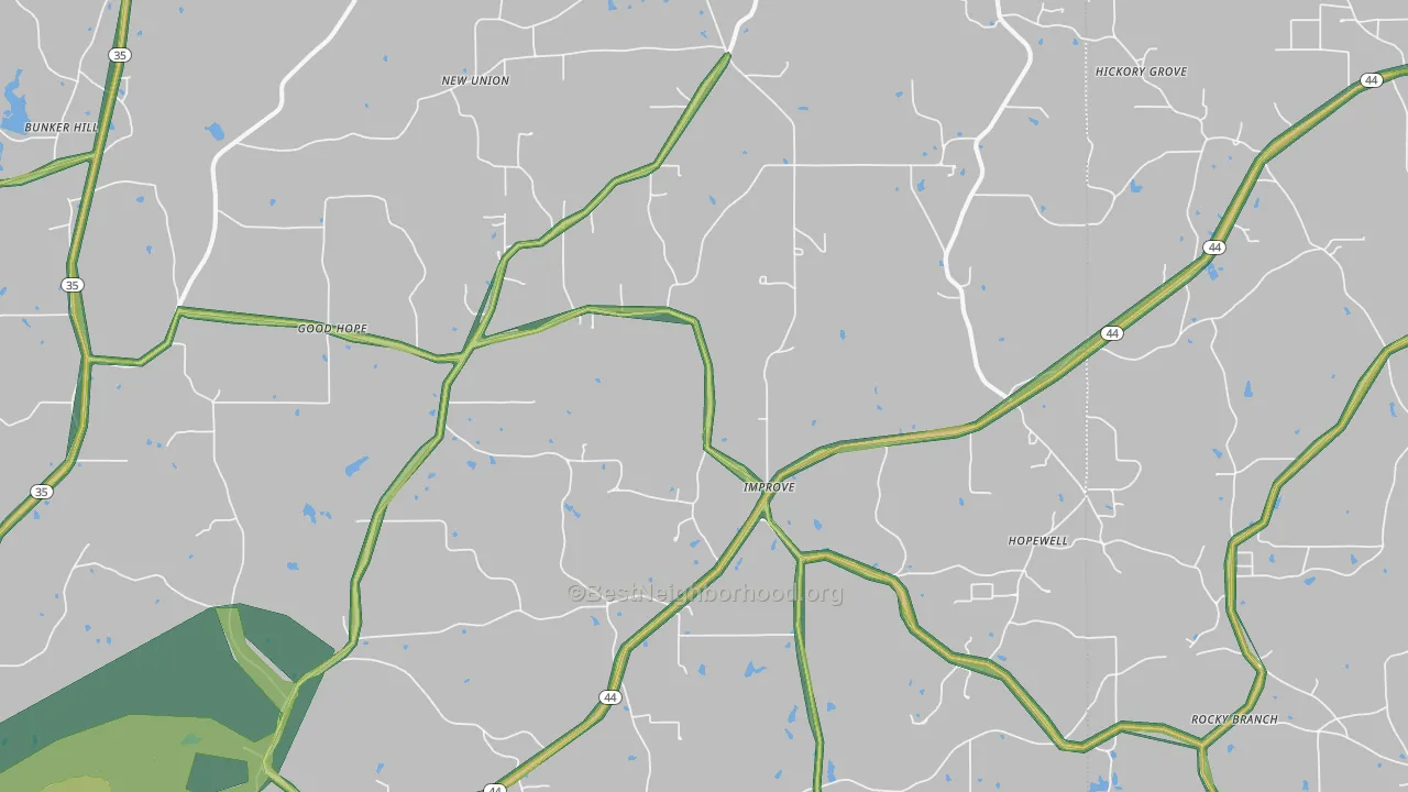 Improve, MS Map of Noise Levels in Improve